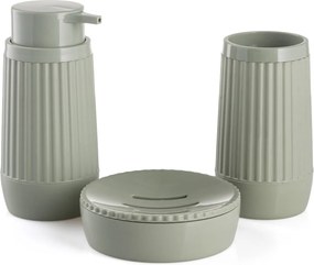 Sada kúpeľňových doplnkov Avenis, zelená