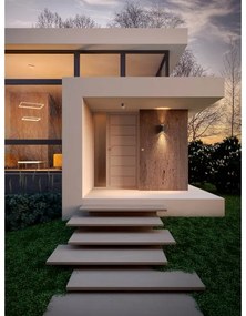 Redo 90518 - Vonkajšie nástenné svietidlo CARGO 2xGU10/28W/230V IP54 antracit