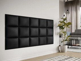 Čalúnený nástenný panel Pag 40x30 cm, Farba čalúnenia:: ekokoža Soft 011 (čierna)