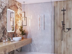 Gamma Erga Basic, vykurovacie teleso 800x300 mm, 224 W, biela, ERG-LAV-BASIC-8030-WH