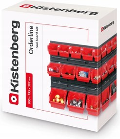 Kistenberg Závesný panel s 28 boxmi na náradie ORDERLINE 800x392x195
