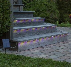 STAR TRADING Vonkajší LED svetelný pásik na solárne nabíjanie Strip Light – 5 m