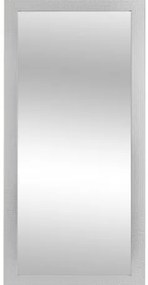 Zrkadlo GLAMOUR/B Biela 40x80 cm