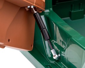 Ramiz Bentley Bacalar batériové auto pre deti Zelené + diaľkové ovládanie + EVA + pomalý štart + LED Audio