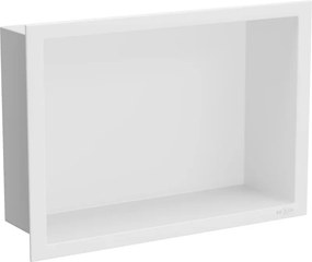 Mexen X-Wall-R nástenná polica s golierom 30 x 20 cm, biela - 1920302010