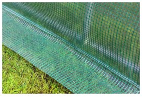 Lean Záhradný fóliový skleník 6x3x2m 18m² - zelený s rámom