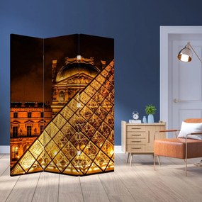 Paraván - Louvre v Paríži (126x170 cm)