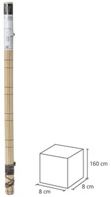 Svetlo hnedá bambusová roleta 160x180 cm Natural Life - Casa Selección
