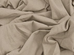 Jersey plachta EXCLUSIVE cappuccino 90 x 200 cm