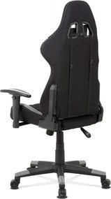 Sconto Kancelárska stolička NIKI sivá/čierna