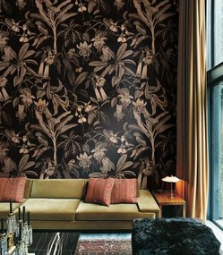 WALLCOLORS Frida sepia Wallpaper - tapeta POVRCH: Prowall Sand