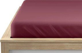 Jersey plachta s lycrou vínová 90 x 200 cm
