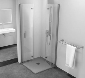 Polysan Polysan, ZOOM štvorcová sprchová zástena 900x900mm, rohový vstup, ZL4915L-02