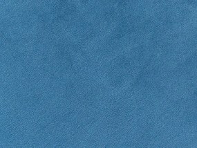 Zamatový taburet s úložným priestorom modrý NEELY Beliani