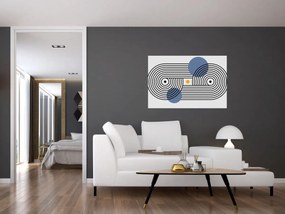 Obraz - Minimalistická abstrakcia N⁰3 (90x60 cm)