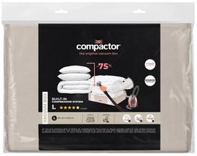 Compactor Compactor Life 2.0. vákuový úložný box s puzdrom - L 145 litrov, 65 x 50 x 15,5 cm, L