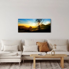 Obraz východu slnka (120x50 cm)