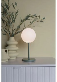 Zelená stmievateľná stolová lampa (výška 33 cm) Hub – White Label