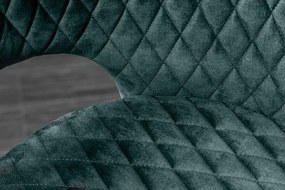 Invicta Interior -  Elegantná stolička PARIS benzínová zamat