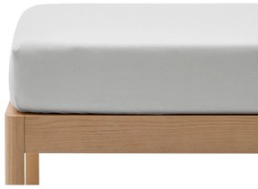 Biela napínacia plachta z bavlneného perkálu 70x140 cm Fleno – Kave Home
