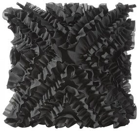 Mirena obliečka na vankúš 45x45 čierna 373340