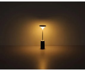 Globo 21020B - LED Stmievateľná stolná lampa QUIRIN LED/1,2W/3,7V 3000K čierna
