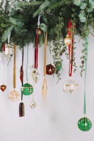 Bella Rose Sklenená vianočná ozdoba Guľa Mat Zlatá 2