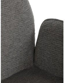 Jedálenská stolička DCH-C2148 GREY2 s vodoodolnýmpoťahom