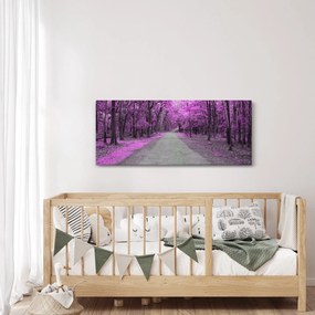 Obraz - Cesta parkom (120x50 cm)