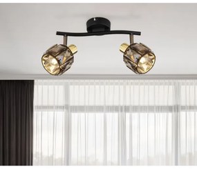 Globo 54357-2B - Bodové svietidlo INDIANA 2xE14/40W/230V