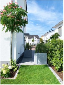 Kvetináč ELEMENTO, sklolaminát, šírka 88 cm, betón design