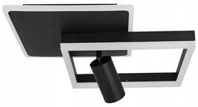 LED stropné svietidlo LED/38W/230V + 1xGU10/30W čierne