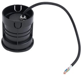 Moderné zemné bodové svietidlo čierne GU10 50 mm 2-svetelný efekt IP65 - Cellar