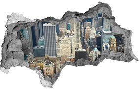 Fototapeta diera na stenu 3D Manhattan new york city nd-b-70294743