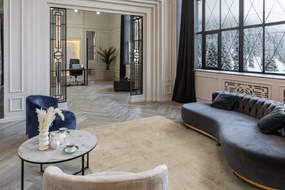 Koberec Agnella Isfahan Lian svetlobéžový