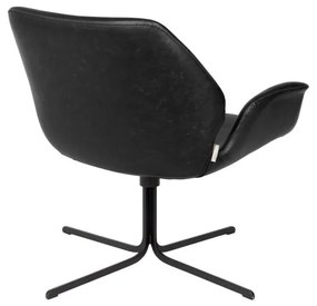 Čierna stolička Zuiver Nikki