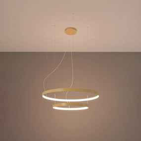 Závesné LED svietidlo Rio 2 55/78, 2x LED 80w, 3000k, g