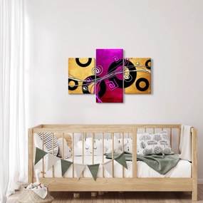 Obraz abstrakcie (90x60 cm)