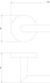 OMNIRES MP60510CR - Držiak toaletného papiera MODERN PROJECT lesklý chróm