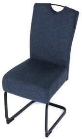 Súprava jedálenských stoličiek DCL-E2008 BLUE2, 4 ks