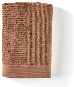 Oranžovohnedá bavlnená osuška 70x140 cm Terracotta – Zone