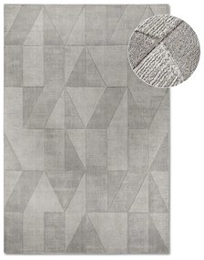 Sivý ručne tkaný vlnený koberec 120x170 cm Ursule – Villeroy&amp;Boch