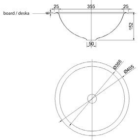 Okrúhle antikoro umývadlo v striebornej farbe ø 40,5 cm – Sapho