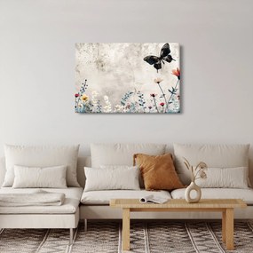 Obraz - Lúka v betóne (90x60 cm)