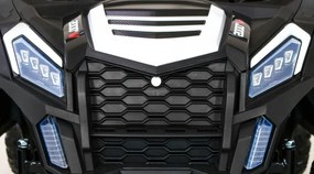 Ramiz Buggy ATV Racing pre 2 deti Biela + pohon 4x4 + diaľkové ovládanie + pomalý štart + MP3 LED