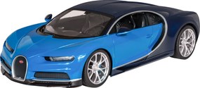 Bugatti Chiron modrý RASTAR model 1:14 Auto na diaľkové ovládanie + LED svetlá + 2,4 GHz diaľkové ovládanie
