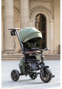 QPlay - Detská trojkolka 7v1 COMFO MAX zelená