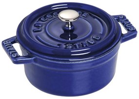 Staub Cocotte Mini hrniec okrúhly 10 cm/0,25 l tmavomodrý, 1101091