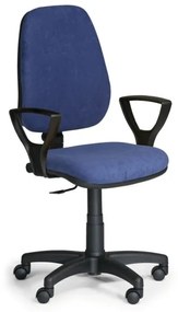 Euroseat Kancelárska stolička COMFORT PK s podpierkami rúk, modrá