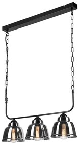 Luster na reťazi MARIO 3xE27/60W/230V chróm